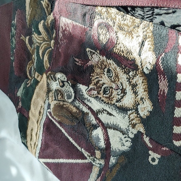 Vintage Northern Traditions Cottagecore Cat & Dog Christmas Vest - Picture 4 of 11